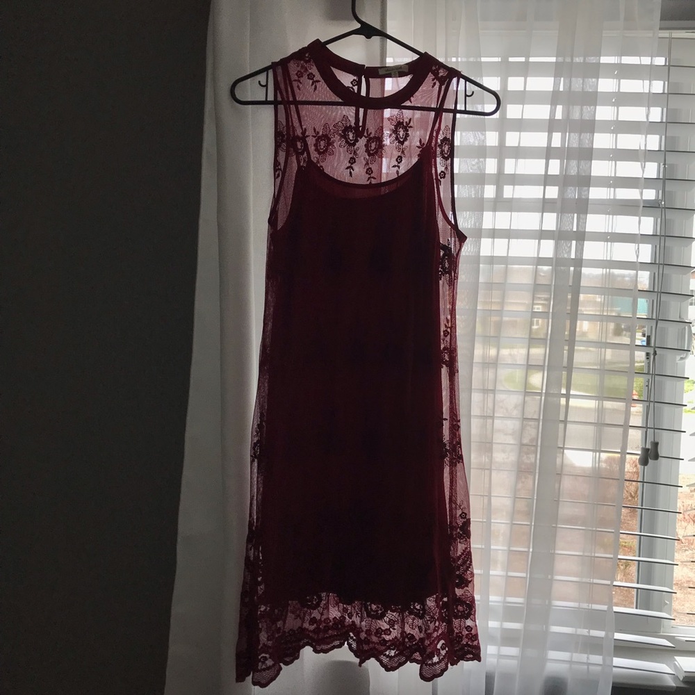Red dress